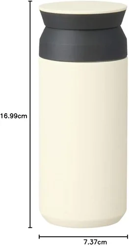 Miniatura 10 de Kinto - Botella térmica de viaje, S, Blanco