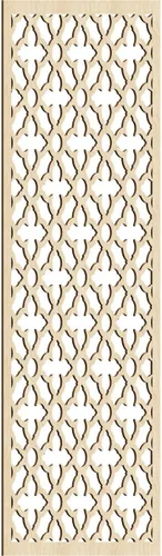 Miniatura 75 de Madison Paneles de pared decorativos de madera con calado, 9 3/8 pulgadas de ancho x 24 3/8 pulgadas de alto x 3/8 de alto, roble rojo rojo (Red Oak)