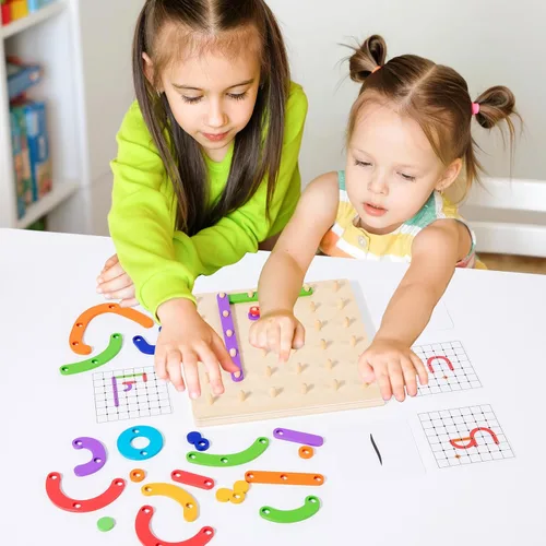 Miniatura 4 de Juguete educativo de madera con letras árabes Ayuda a los niños a cultivar alfabetización de letras árabes, habilidades motoras finas