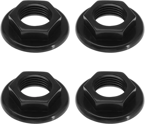 SING F LTD 4 piezas tuerca trasera de fregadero 1/2 pulgada BSP tuercas traseras de plástico accesorios para baño lavabo mezcladores de cara redonda