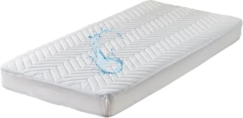 Kingnex Protector de colchón acolchado impermeable para litera de RV de 30 x 75 para cama individual estrecha, estilo de sábana ajustada, tamaño de