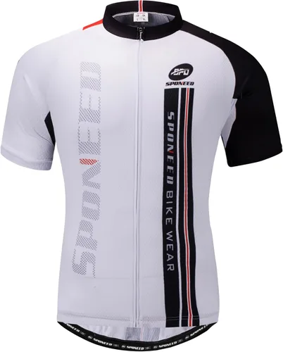 Miniatura 66 de sponeed - Jerséis de ciclismo para hombre, tops, camisas de ciclismo, manga corta, atuendo de ciclismo, chaqueta de ciclismo de cierre completo