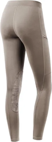 Miniatura 2 de Willit Pantalones de equitación para niñas, pantalones ecuestres para niños, parches de rodilla, mallas escolares con bolsillos con cremallera