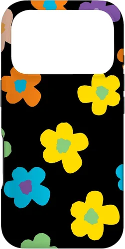 Miniatura 30 de Cute Flower Pattern Multicolor Wildflower Floral Yellow Case for iPhone 17