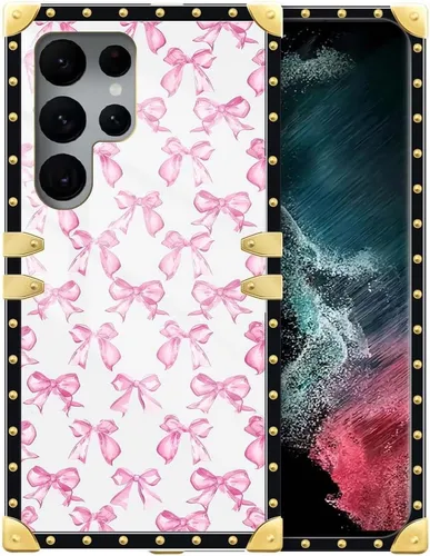 Miniatura 7 de Funda compatible con Samsung Galaxy S22 Ultra, funda protectora de TPU suave a prueba de golpes de 4 libélulas en la flor para Samsung Galaxy S22