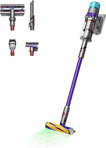 Aspiradora Dyson Gen5detect sin cables, 280AW, 3 modos de potencia, hasta 70 minutos,² iluminación revela el polvo, filtración HEPA, para todo tipo
