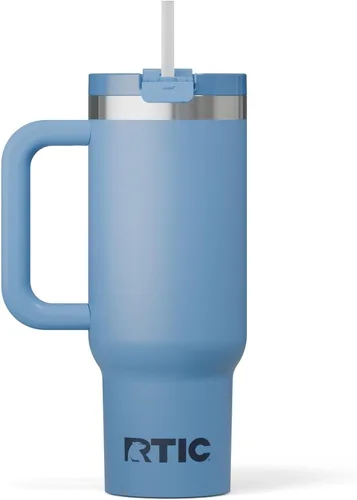 Miniatura 53 de RTIC Vaso Tumbler de Viaje por Carretera de 30 oz con Doble Pared Revestido de Cerámica Aislado Taza Portátil de Café de Viaje de Acero Inoxidable
