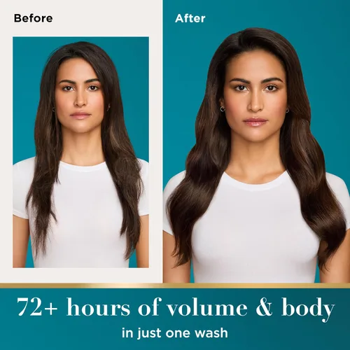 Miniatura 2 de OGX Espeso y Abundante + Biotina y Colágeno para Volumen y Cuerpo del Cabello, Champú y Acondicionador Voluminizador Sin Sulfatos para Cabello Fino