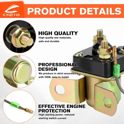 Miniatura 3 de Sportsman 500 Relé solenoide de arranque para Polaris 325 Magnum 425 500 Scrambler 500 400 1997-2002 Trail Blazer 250 Trail Boss 330 2003-2012
