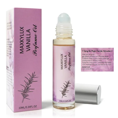 Roll-On Pheromonas Perfumes Oil Perfume Colonia – Aceite esencial infundido con feromonas de larga duración – 0.34 onzas líquidas / 0.3 fl oz,