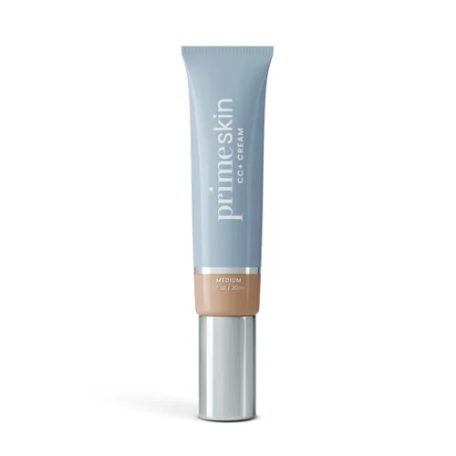 Miniatura 13 de Prime Prometics PrimeSkin CC+ Crema para mujeres maduras, base ligera de líquido a polvo, difumina los poros y cubre las manchas de la edad, sin