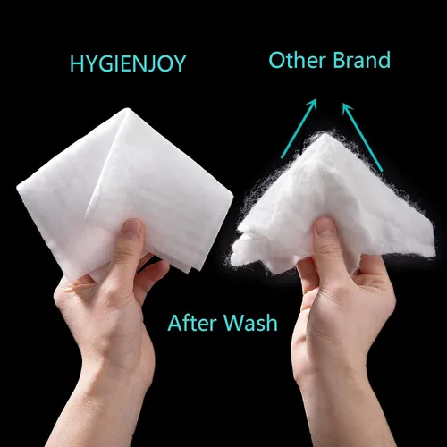 Miniatura 3 de HYGIENJOY Toallitas de limpieza para la piel (75 unidades, 3 paquetes) – Esponja de baño sin enjuague para adultos, extra gruesa, sin residuos