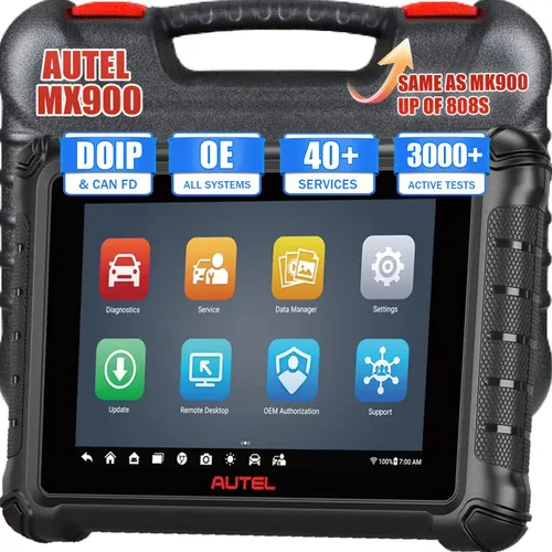 Autel MaxiCheck MX900 escáner funciona como MK900 MK900BT mejor que MX808 MX808S MK808 MK808S MK808S MK808BT MS906 para más de 10000 vehículos, más