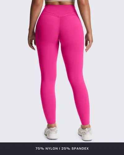 Miniatura 71 de Aoxjox Trinity - Pantalones de yoga de cintura alta con bolsillos para mujer, control de abdomen, cintura cruzada, leggings de entrenamiento suaves