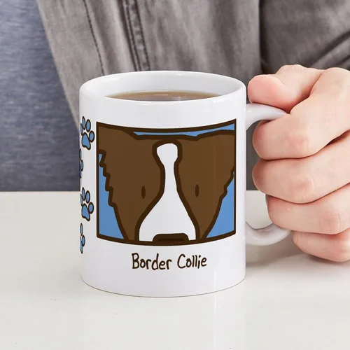 Miniatura 6 de CafePress Anime Brown Border Collie Mug 11 oz (325 ml) Ceramic Coffee Mug