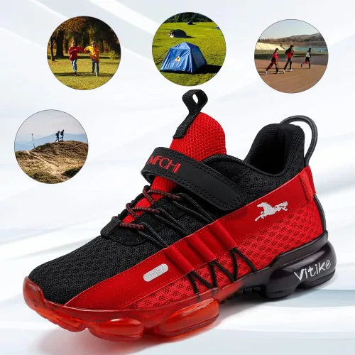 Miniatura 5 de VITUOFLY Boys Sneakers Kids Running Shoes Girls Mesh Fitness Shoe Indoor Training Sneaker Lightweight Outdoor Sports Athletic Tennis Shoes for