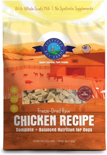 Miniatura 13 de Shepherd Boy Farms Alimento crudo liofilizado para perros, receta de cocodrilo, totalmente natural, sin sintéticos, fabricado en Estados Unidos