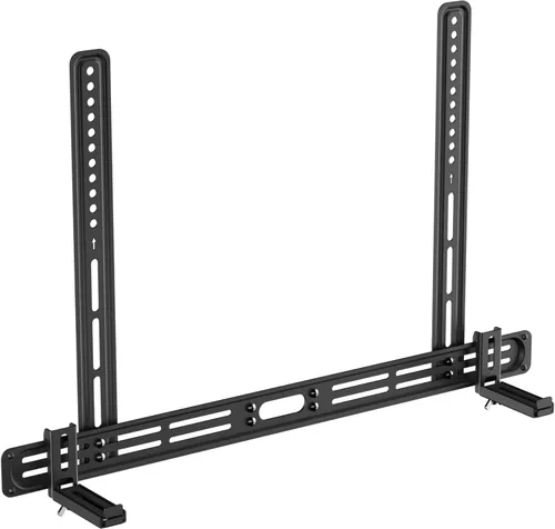 Miniatura 11 de Soporte de montaje universal para barra de sonido para encima/debajo del televisor, se adapta a televisores de 23-65 pulgadas, hasta 22 libras por