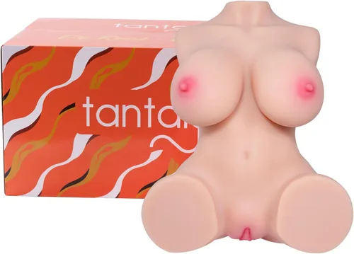 TANTALY Selena - Muñeca sexual de torso de 8 libras, juguete sexual masculino con pechos grandes y culo ultra suave, muñecas sexuales realistas con