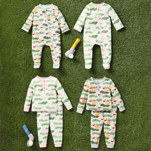 Miniatura 5 de Mud Pie Conjunto de pijama deportivo para niña pequeña