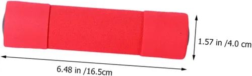 Miniatura 2 de BESPORTBLE 2 mancuernas cubiertas de espuma, pesas de mano para mujeres, pequeñas y ligeras, para entrenamiento de fuerza y tonificación de brazos