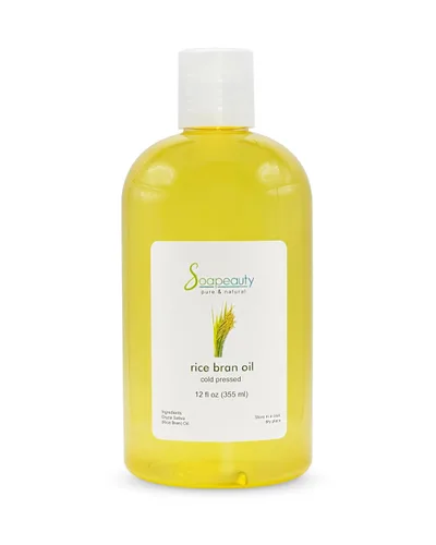 Miniatura 14 de Soapeauty Aceite de salvado de arroz prensado en frío 100% puro y natural disponible a granel Portador para aceites esenciales, cara, cabello