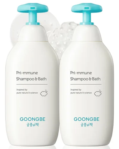 Miniatura 9 de GOONGBE Baby Skincare Travel Set - Cuidado de la piel coreano para bebés y baño esenciales - Champú y baño, loción Moisutre, crema - Hidratante