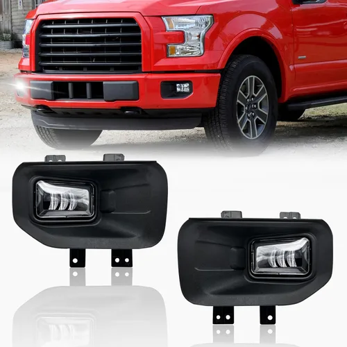 Miniatura 52 de Fog Lights Compatible With 2013 2014 2015 Ford Explorer Front Bumper Driving Lamp Assembly Clear Lens