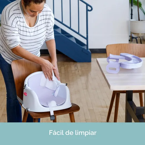 Miniatura 6 de Infantino Asiento y elevador de descubrimiento 3 en 1, con música y luces, asiento elevador para niños pequeños para mesa de comedor o silla