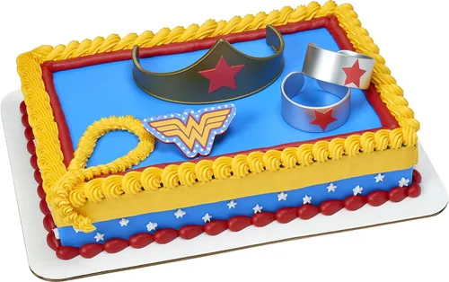 Miniatura 4 de Mujer Maravilla Strength & Power juego de decoración de pasteles