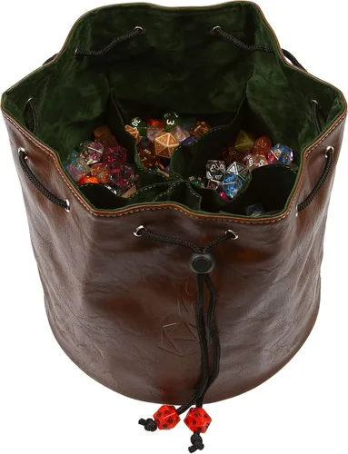Miniatura 12 de Forged Dice Co. Pouch of The Endless Hoard Bolsa de Dados - Contiene Más de 1,000 Dados Poliédricos - Bolsa de Almacenamiento de Dados con 7