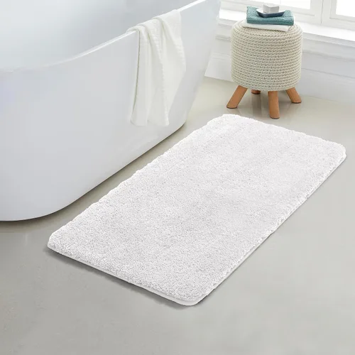 Miniatura 19 de YHF - Alfombras de baño de 20 x 32 pulgadas, extra gruesas y suaves, de microfibra peluda, lavables a máquina, alfombras de baño absorbentes, tapete