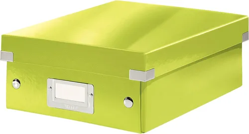 Miniatura 22 de Leitz Caja de almacenamiento A5, rango de clic y tienda 60430001 - Caja de almacenamiento pequeña, blanca A5 Azul (Ice Blue)