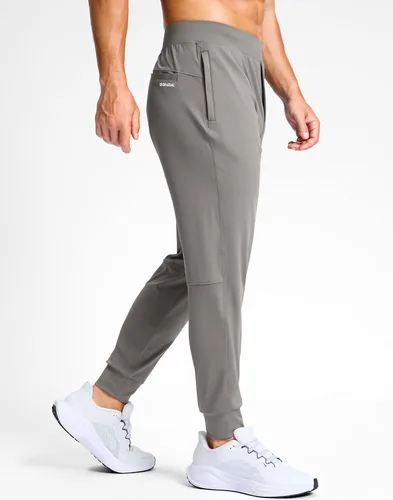 Miniatura 2 de G Gradual Pantalones de golf para hombre con bolsillos con cierre y pantalones elásticos de chándal ajustados pantalones de chándal para hombre
