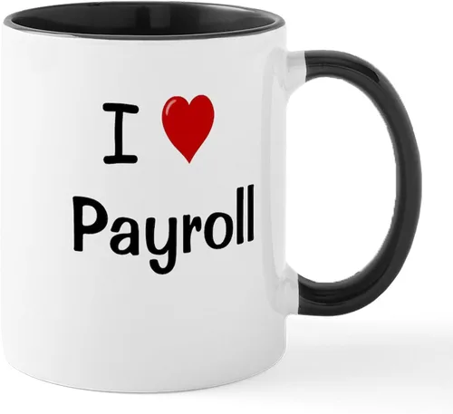 Miniatura 23 de CafePress Coffee Then Payroll Mugs - Taza de café de cerámica (11 oz)
