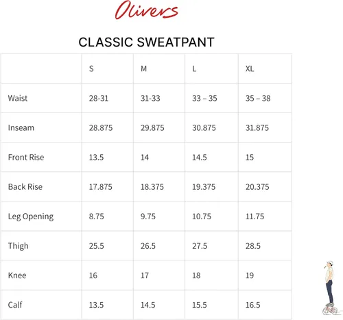 Miniatura 5 de OLIVERS Ropa - Pantalón deportivo clásico - Algodón Supima japonés, regulador de temperatura, resistente al olor