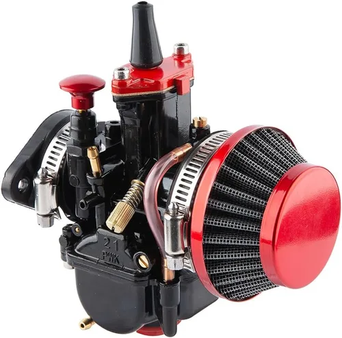 Miniatura 5 de Carburador PWK de 21 mm, carburador de carreras para motocicletas de 50 cc a 100 cc, kits de carburador de motor 2T 4T para motos de cross