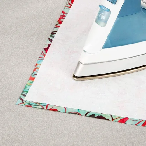 Miniatura 6 de MAROBEE Interfaz fusible de color blanco, ligero, no tejido, para proyectos de costura y acolchado, adhesivo ultra adhesivo para planchar por un