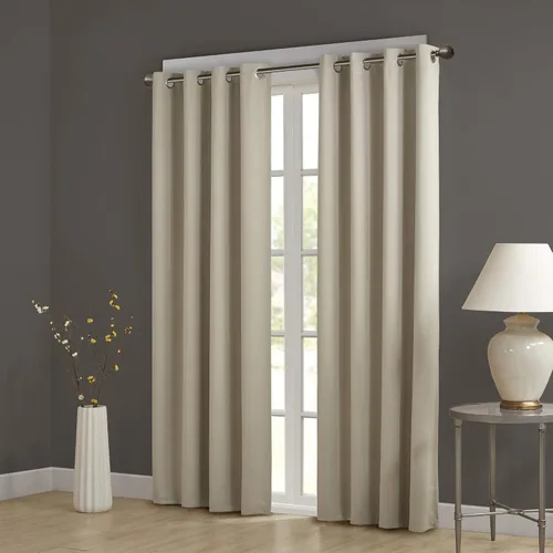 Miniatura 11 de Comfort Spaces Par de paneles de cortinas opacas con ojales en la parte superior, reducción de ruido, aislamiento térmico de eficiencia energética