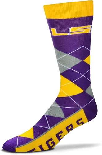 Miniatura 11 de FBF NCAA - Calcetines unisex para adultos, diseño de rombos