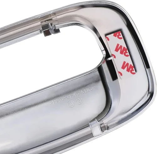 Miniatura 6 de APPERFiT Mango de puerta trasera y bisel compatible con Chevrolet Chevy Silverado GMC Sierra 1500 2500 3500 de 1999-2006, reemplaza 15997911
