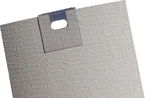 Miniatura 6 de Pestañas de reparación de persianas verticales transparentes de calidad profesional. Protectores de paletas transparentes fuertes para reparar