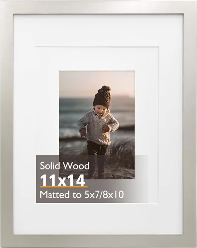 Miniatura 90 de KINLINK 3.5x5 Picture Frame, Ash Black Solid Wood Frame with Plexiglass for Table Top and Wall Mounting, Photo Frame for Horizontal or Vertical