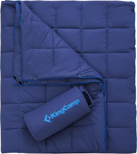 Miniatura 27 de KingCamp Manta Ultraligera para Campamento, Alternativa de Plumón Empacable, Mantas Vestibles Acolchadas Resistentes a la Intemperie, Edredón Cálido
