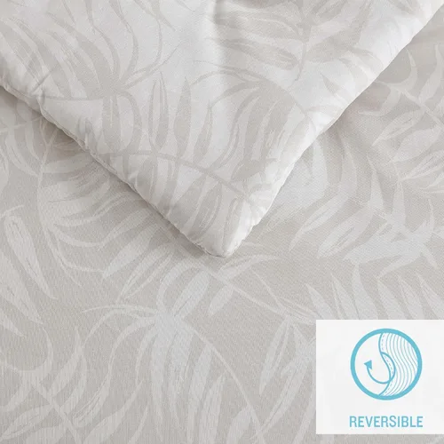 Miniatura 5 de Tommy Bahama - Juego de ropa de cama de 8 piezas, edredón de algodón y sábanas con funda de almohada, juego de ropa de cama de inspiración tropical