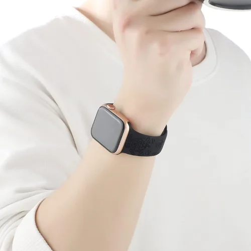 Miniatura 6 de Sea Turtle - Correa deportiva grabada compatible con Apple Watch Band de 1.496 pulgadas, 1.575 pulgadas, 1.614 pulgadas, para mujer, de silicona
