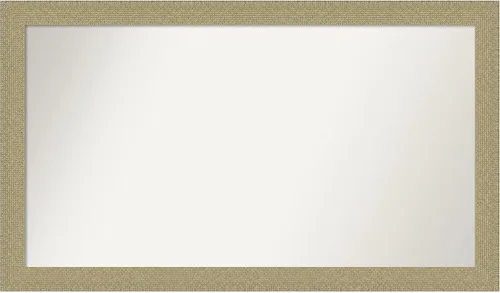 Miniatura 45 de Amanti Art Espejo de pared personalizado no biselado (24.25 x 24.25 pulgadas), marco dorado de mosaico, varios tamaños personalizados, espejo