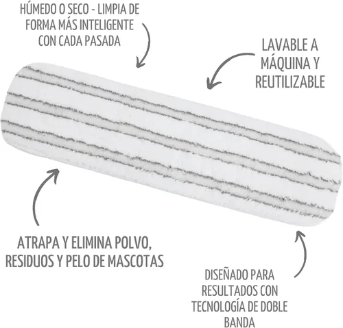 Miniatura 11 de Quick Shine Ultimate Gold Spray Mop Kit Kit todo en uno de 11 piezas con accesorios intercambiables Limpiador de piso incluido No necesita