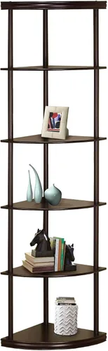 Miniatura 5 de Coaster Furniture – Estantería con cuña para esquina