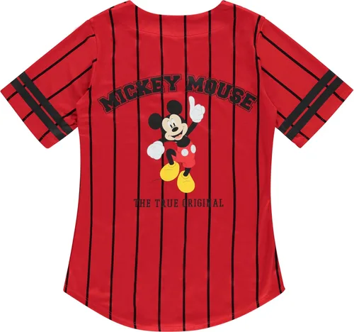 Miniatura 2 de Disney Ladies Mickey Mouse Fashion Shirt - Mickey & Minnie Mouse Baseball Jersey Mickey Mouse Button Down Baseball Jersey